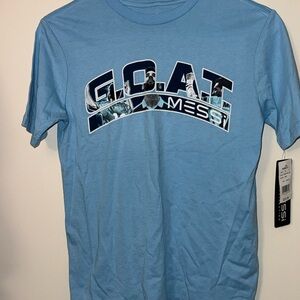 Messi GOAT tee